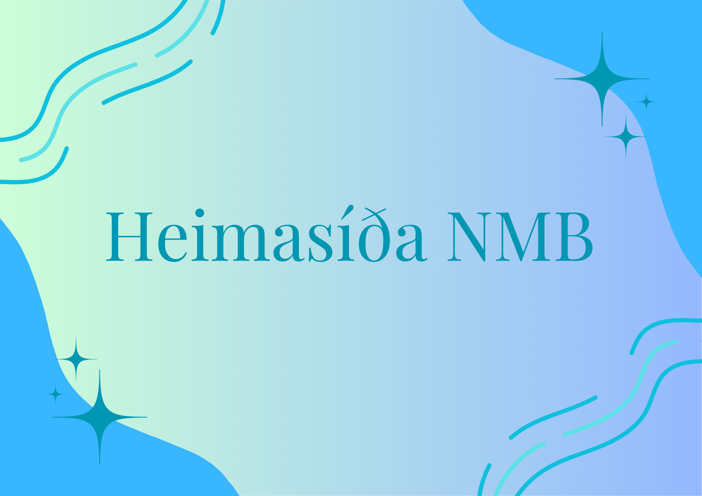 Featured image for “Ný heimasíða Eglu & NMB”